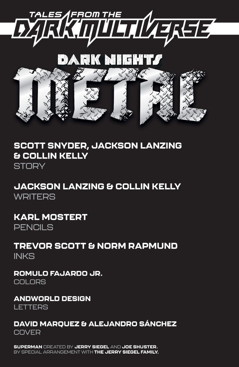 Tales from the Dark Multiverse: Metal #1