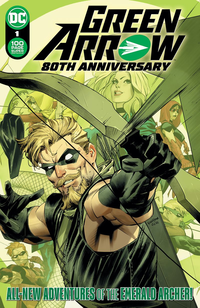 cover van Green Arrow 80th Anniversary 100-pagina super spectaculair #1