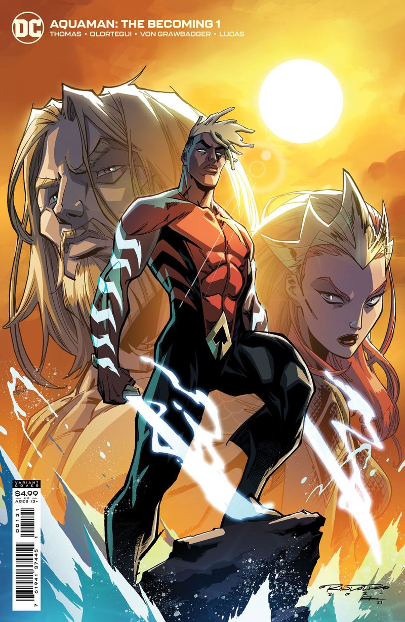 Aquaman: The Becoming #1 kansi