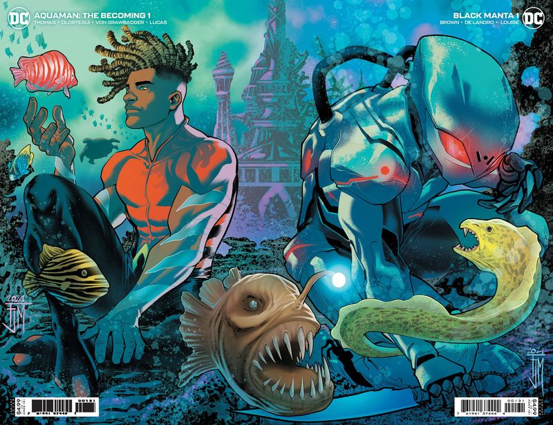 Aquaman: The Becoming #1 kansi