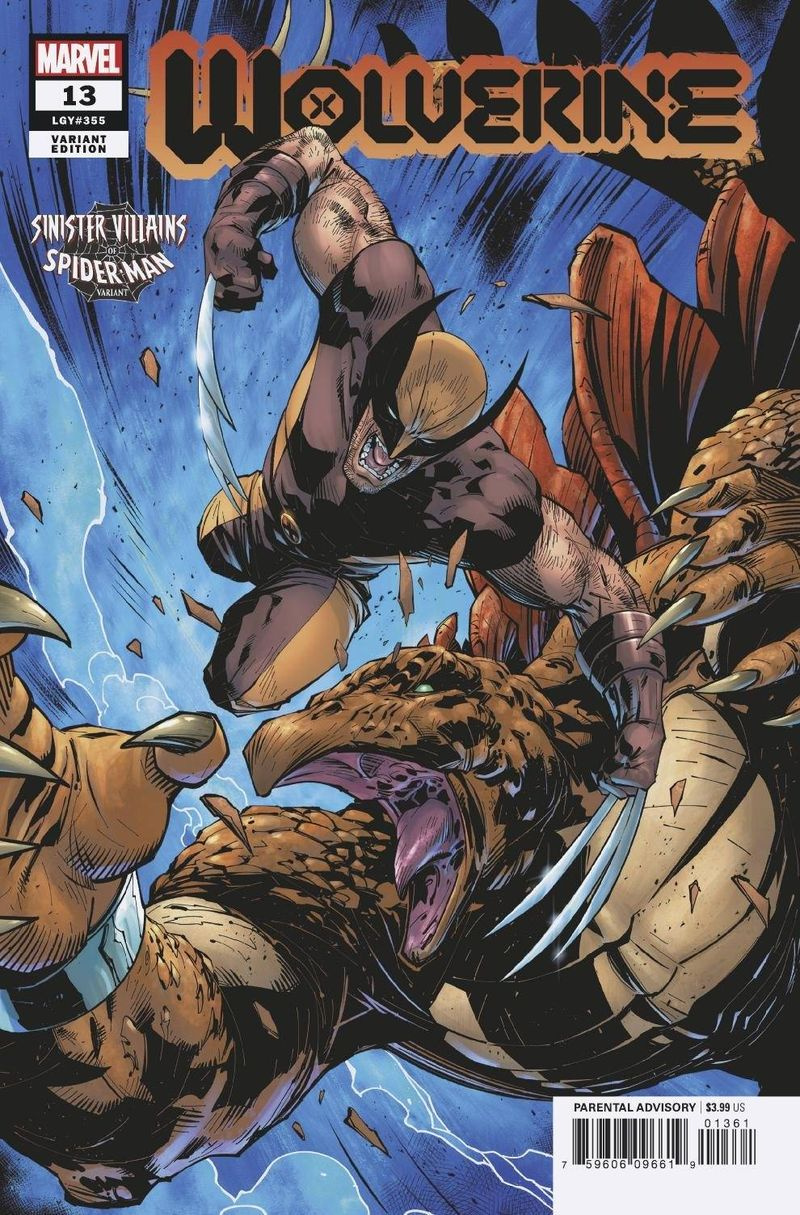 Mercoledì 23 giugno, copertina della variante Spider-Man Villains