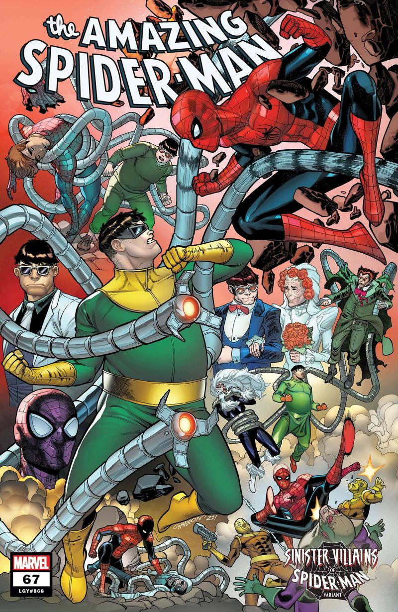 Copertina della variante Spider-Man Villains del 2 giugno