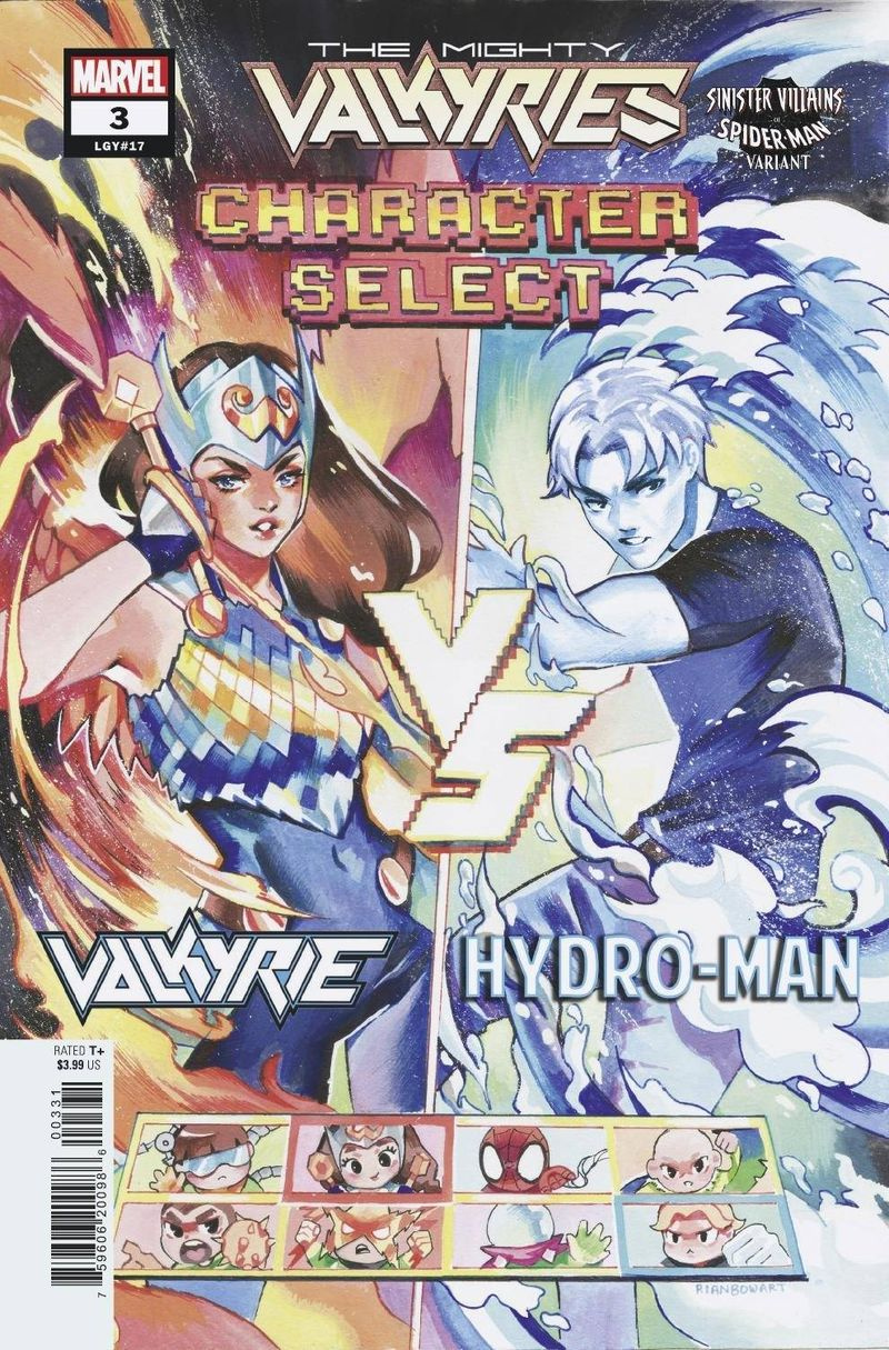 Mercoledì 16 giugno, copertina della variante Spider-Man Villains