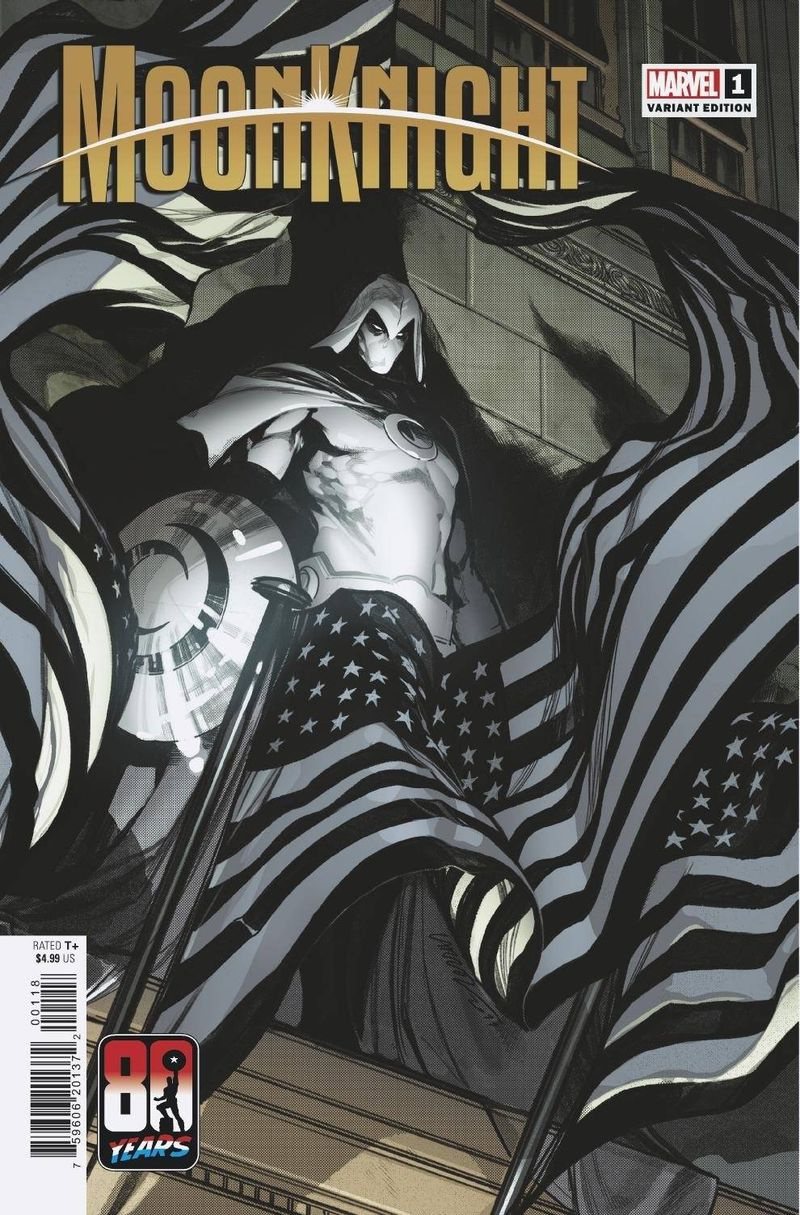 Moon Knight #1 variant omslag