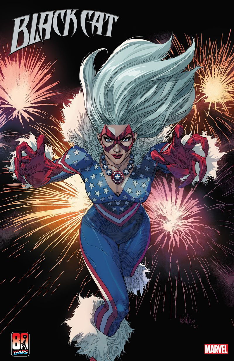 Captain America 80th Anniversary variant omslag