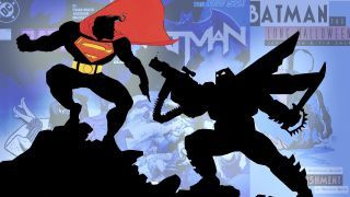 Batman-deksler i en collage