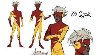 Teen Justice karaktärsdesigner av Eleonora Carlini