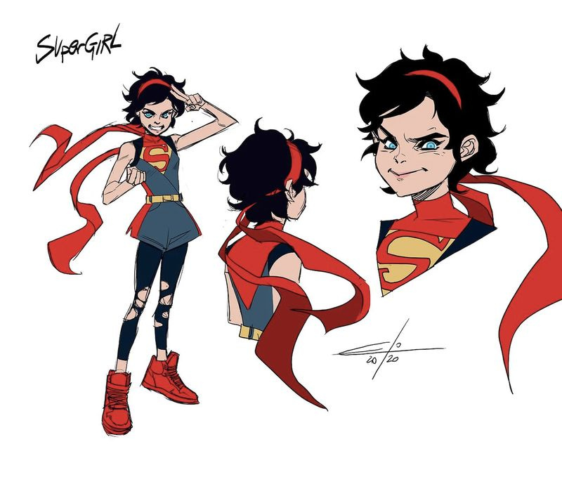 Teen Justice karaktärsdesigner av Eleonora Carlini