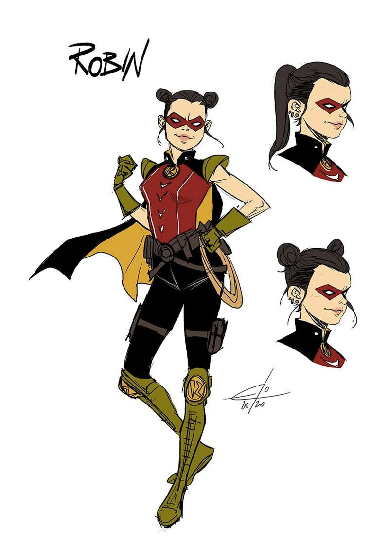 Teen Justice karaktärsdesigner av Eleonora Carlini