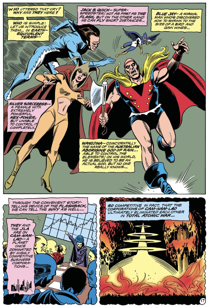 Justice League of America #87 sida
