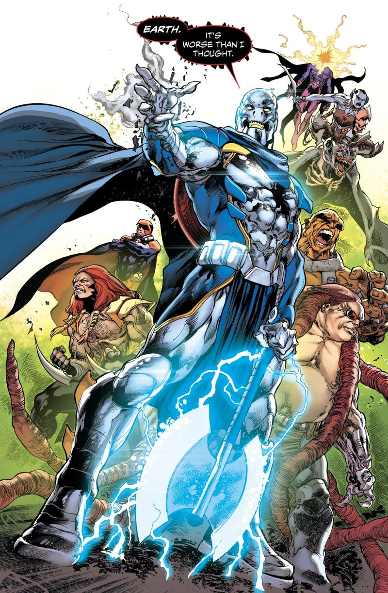 Justice League of America #1 sida