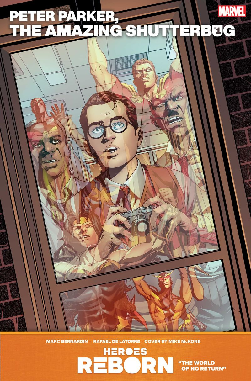 Peter Parker, The Amazing Shutterbug #1 cover