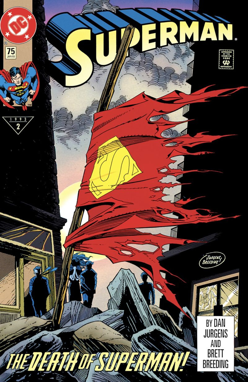 cover af Superman #75