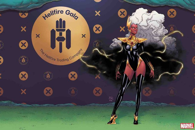 Disegni di abiti Hellfire Gala di Russell Dauterman