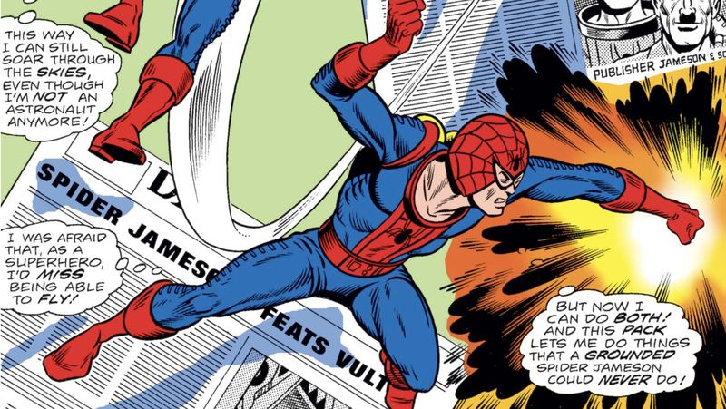 Spider-Jameson, Super Astronauten