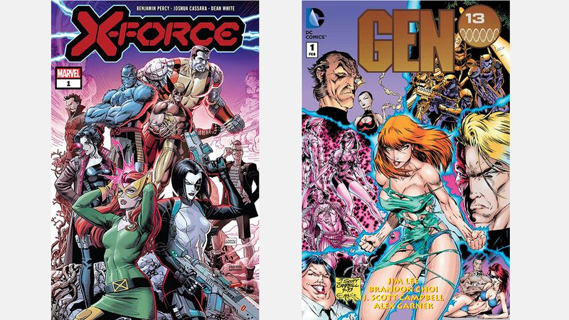Bästa superhjältelag: Gen-13/X-Force