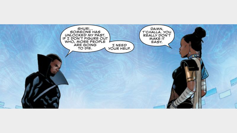 Black Panther #1 fragment
