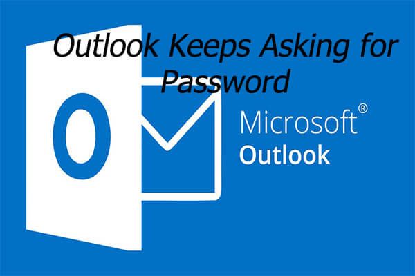 outlook blijft vragen om wachtwoordminiatuur