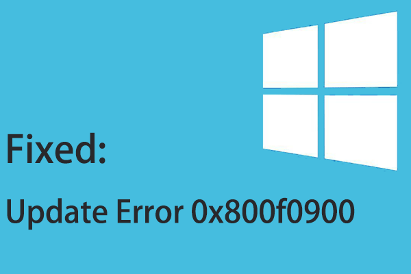 0x800f0900 pisipilt