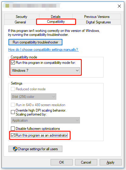 køre Adobe Reader i kompatibilitetstilstand og som administrator