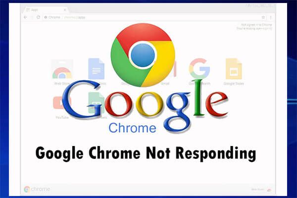 google chrome reageert niet thumbnail