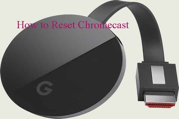 Chromecast resetten