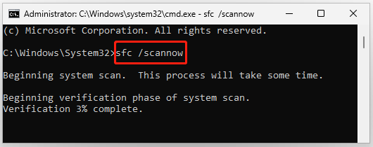 Voer de SFC-scan uit