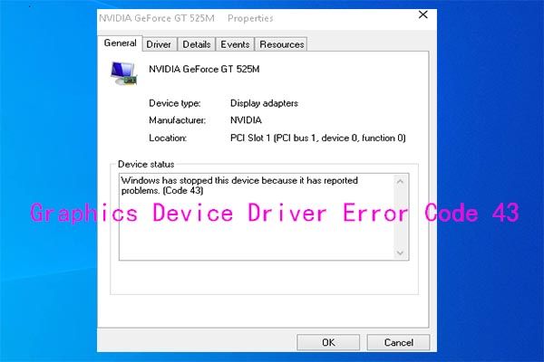 grafisch apparaat driver foutcode 43 thumbnail