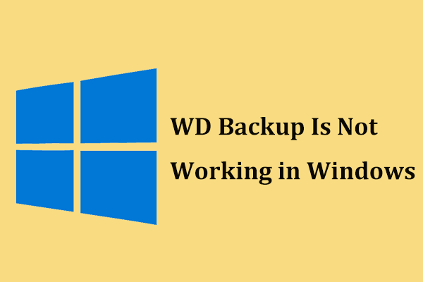 wd архивиране не работи миниатюра