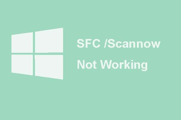 sfc scan werkt niet thumbnail
