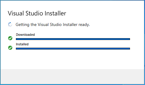 installere Visual Studio