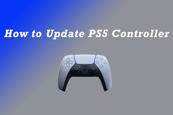hoe de ps5-controllerminiatuur bij te werken