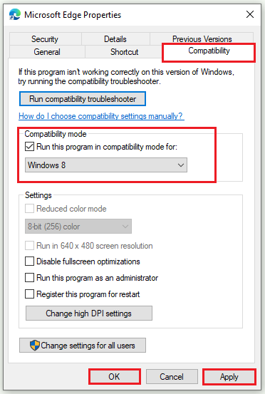 voer Microsoft Edge uit in compatibiliteitsmodus