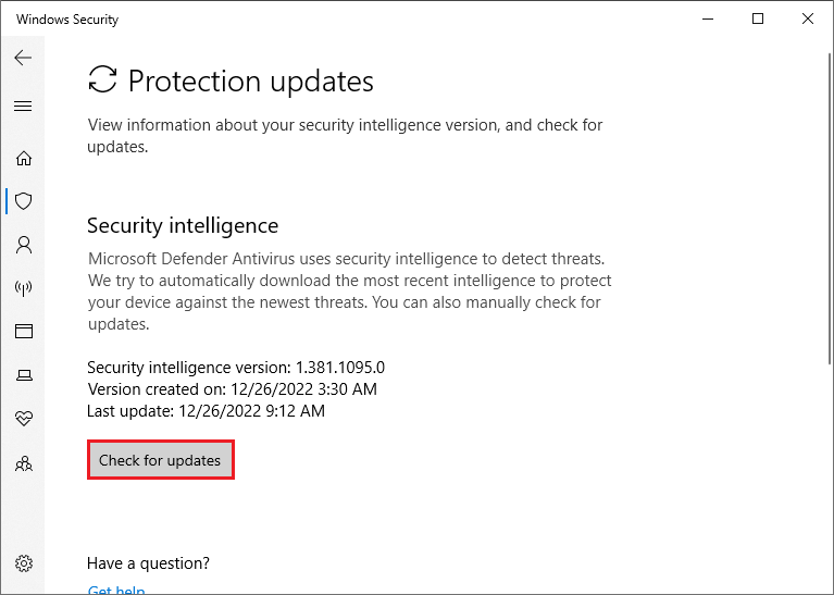 Windows-beveiliging bijwerken