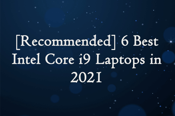 i9 laptop miniatuur