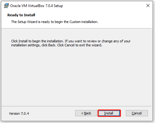 инсталирайте VirtualBox