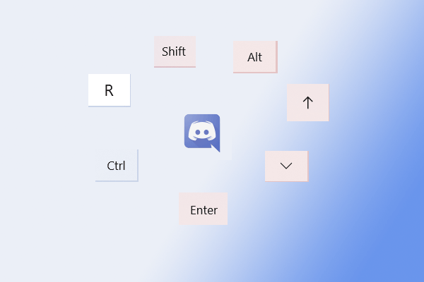 миниатюра за клавишни комбинации на discord