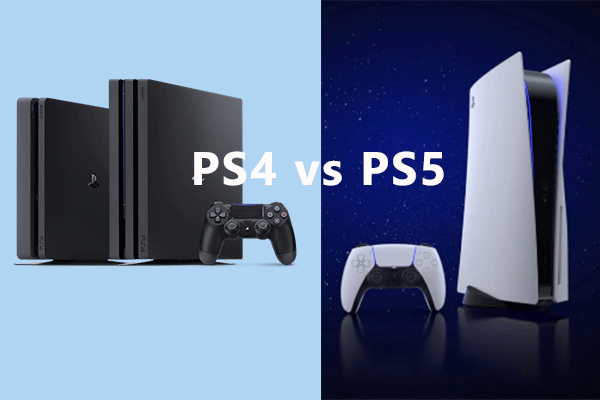 ps4 vs ps5 miniatuur