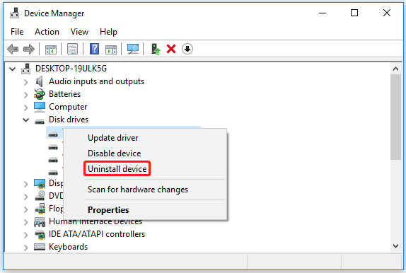   geninstaller din eksterne harddisk
