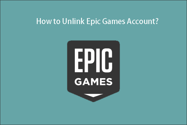 miniatuur van account voor epische games ontkoppelen