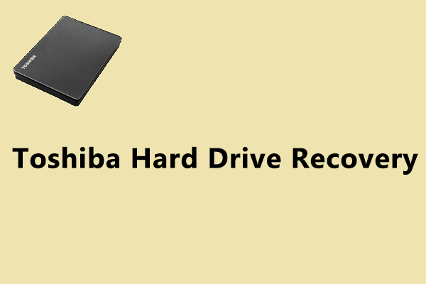 miniatura de recuperación del disco duro toshiba