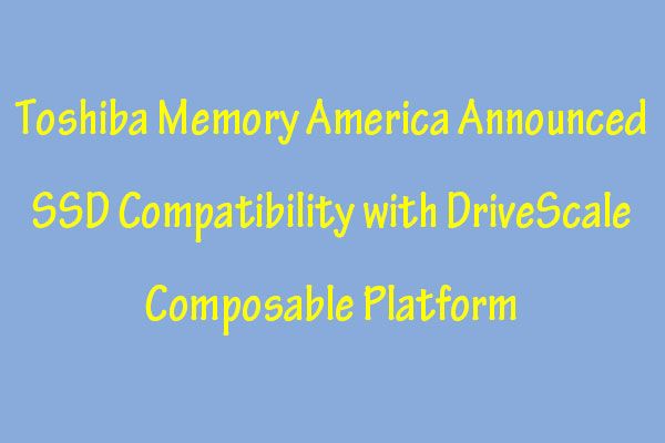 Compatibilidad de SSD con la plataforma componible DriveScale