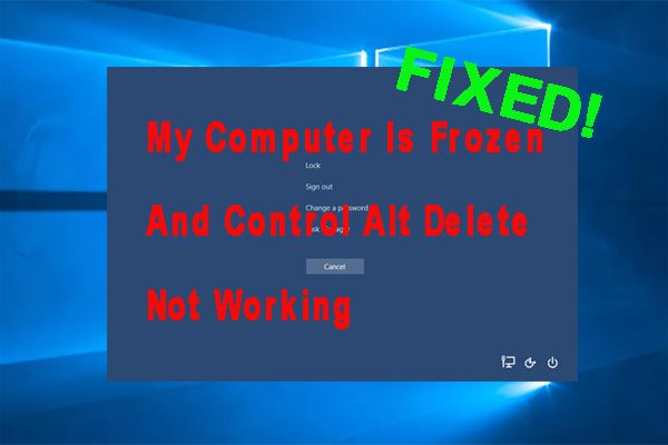 fix min computer frossen ctrl alt del fungerer ikke thumbnail