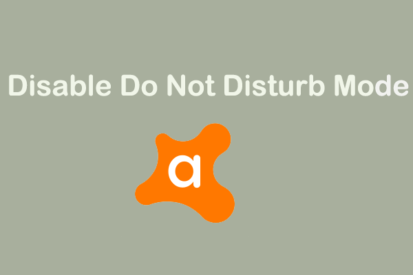 Avast Forstyr ikke liste