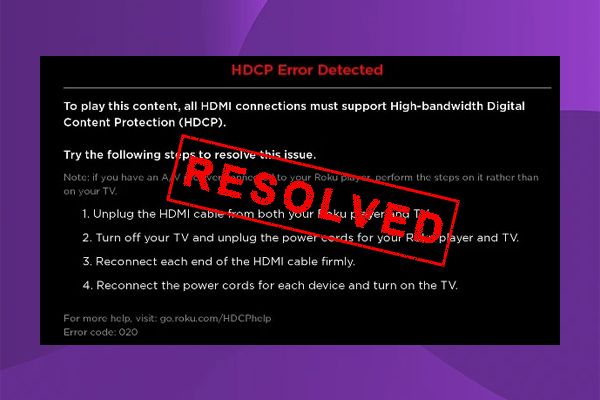 HDCP грешка Roku