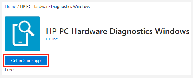 laadige alla HP arvuti riistvara diagnostika Windows