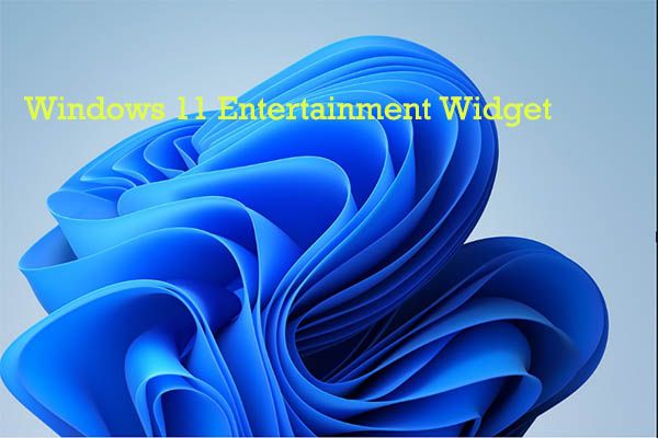 Миниатюра на джаджа за забавление win11
