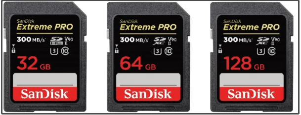 SanDisk Extreme Pro SD-kort