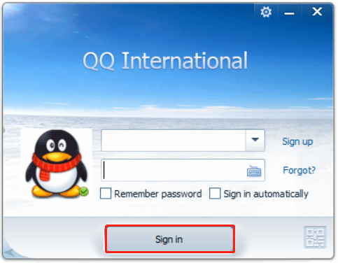   влезте в QQ International