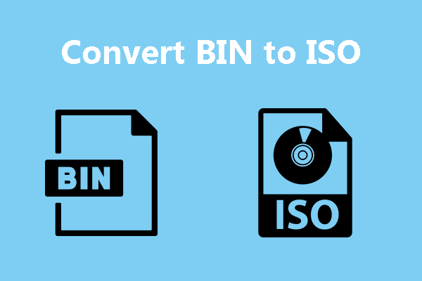 bin naar iso-miniatuur